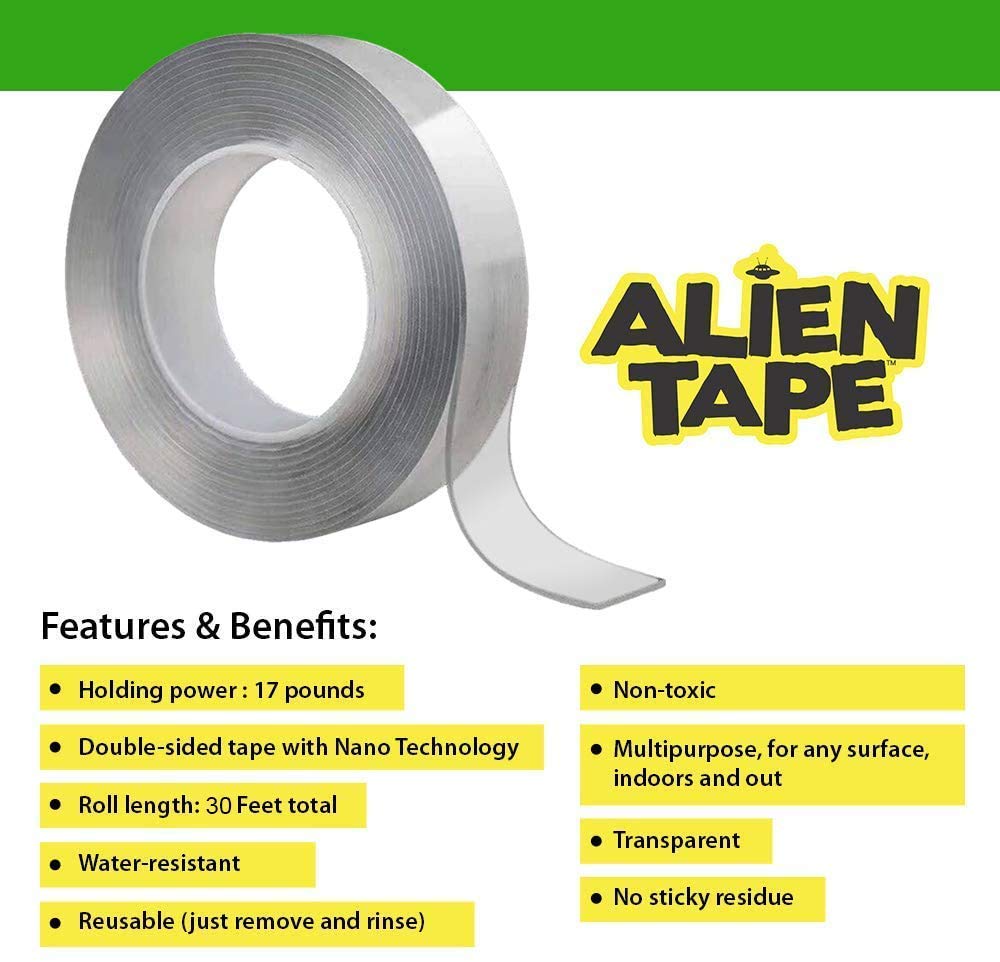 Alientape Nano Double Sided Tape | You Need Necessities