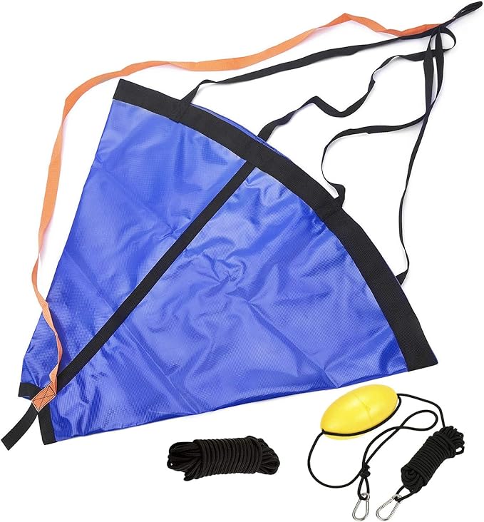 MOOCY Drift Sock with Dump Line,Harness and Buoy Sea Anchor Kit for