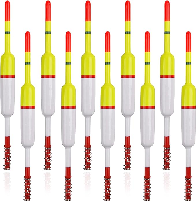 SILANON Wood Slip Bobbers Fishing Floats and Bobbers Balsa Slip Floats