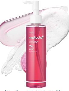 Cleansing with gel to foam.