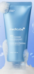 Double Cleansing with Zero Foam Cleanser